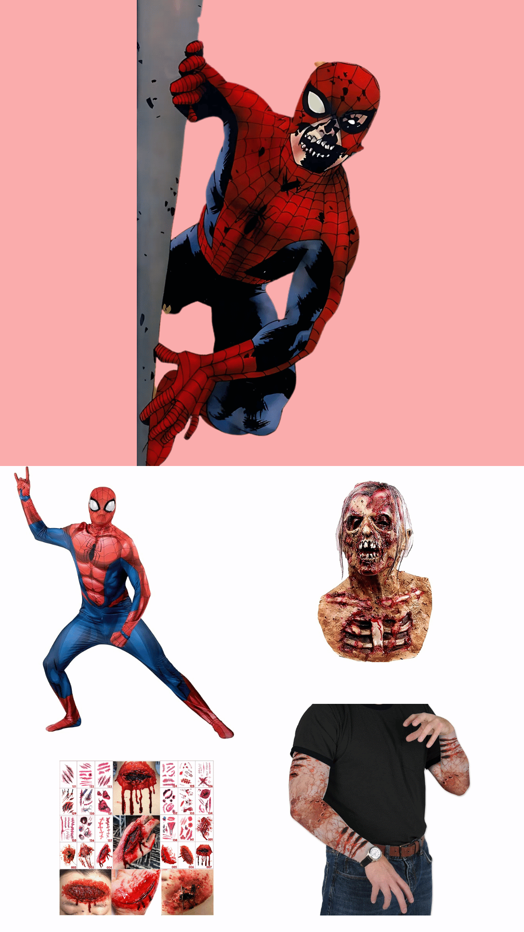 Zombie Spiderman Costume Guide