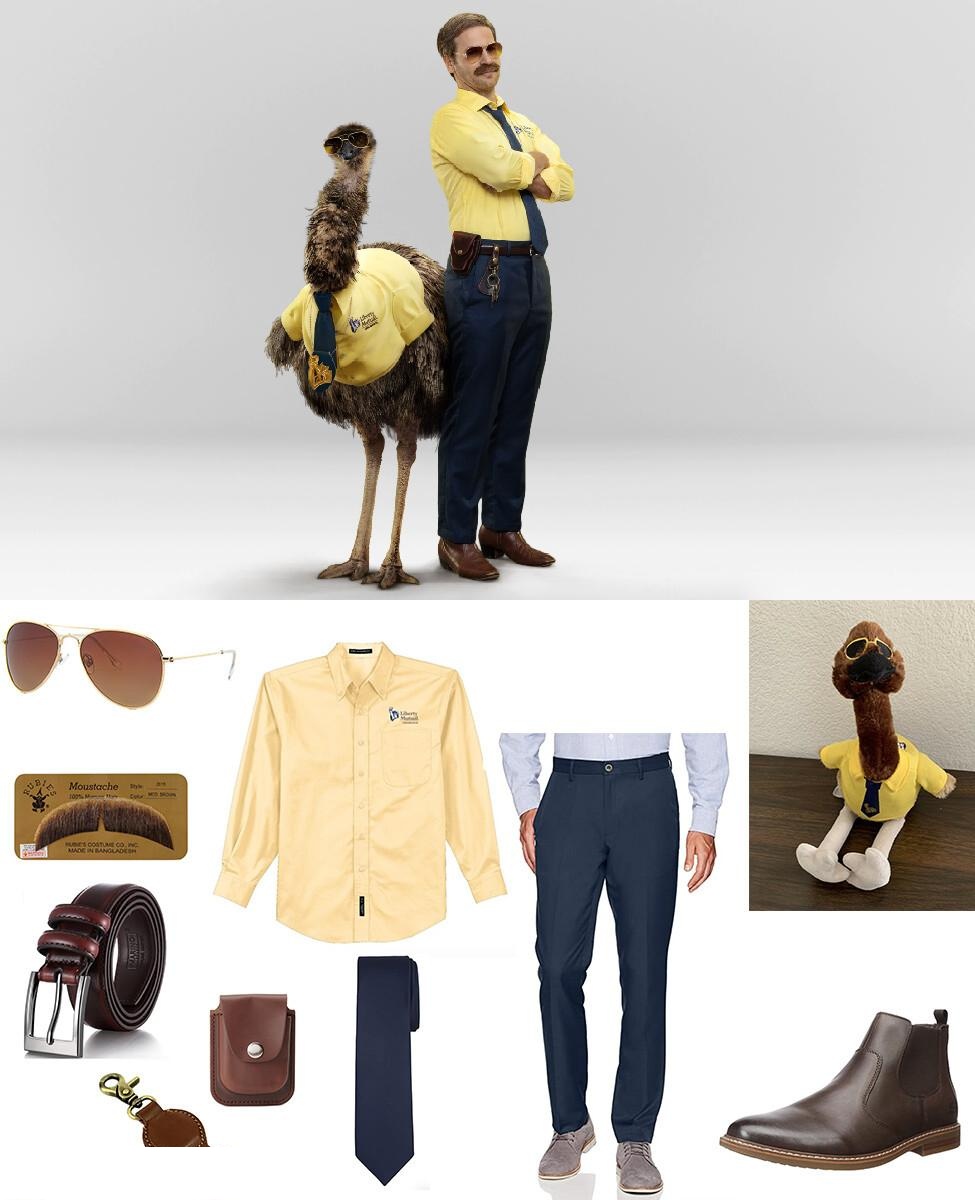 Doug and LiMu Emu Costume Guide: DIY Liberty Mutual Duo Outfit 1 Doug and LiMu Emu Costume Guide: DIY Liberty Mutual Duo Outfit