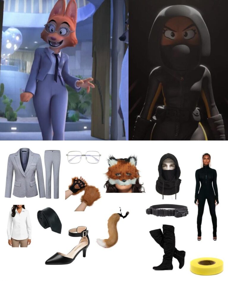 Diane Foxington Costume Guide: How to Dress Like The Crimson Paw 6 Diane Foxington Costume Guide: How to Dress Like The Crimson Paw