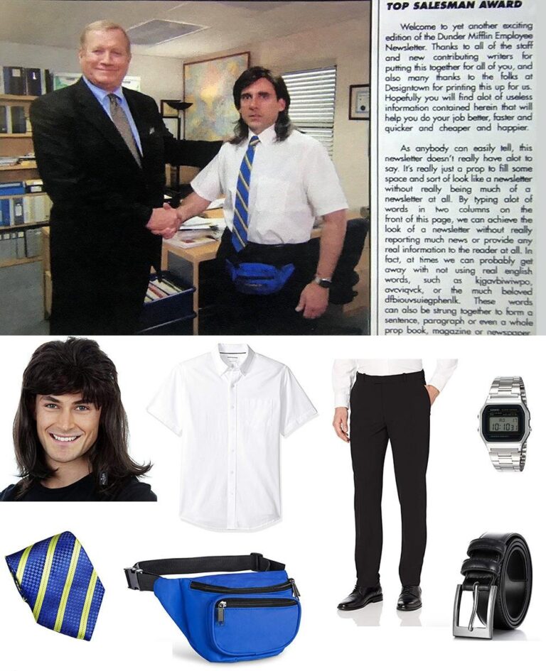 DIY Young Michael Scott Shaking Hands Costume Guide