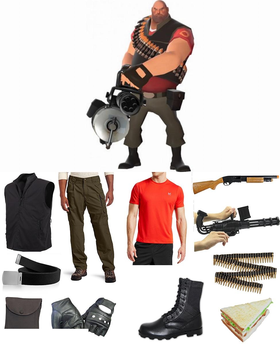 DIY Team Fortress 2 Heavy Costume Guide: How to Dress Like the Heavy Weapons Guy 1 DIY Team Fortress 2 Heavy Costume Guide: How to Dress Like the Heavy Weapons Guy