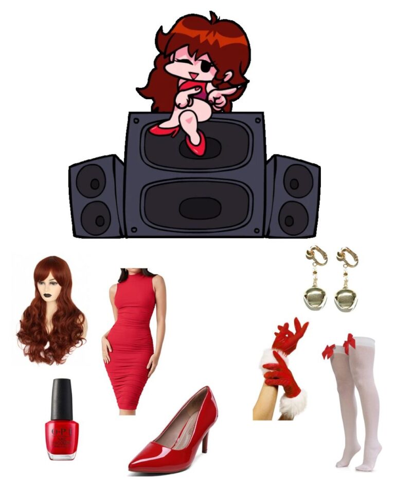 Girlfriend from Friday Night Funkin’ Costume Guide 5 Girlfriend from Friday Night Funkin’ Costume Guide