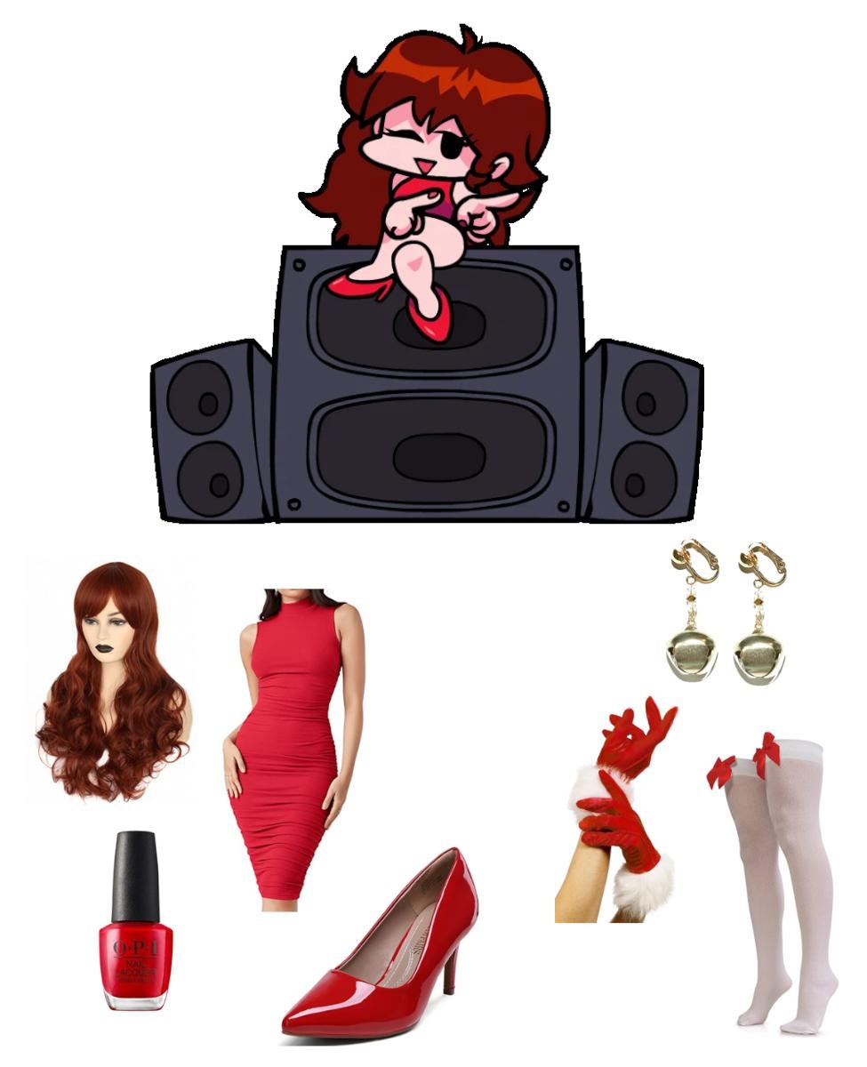 Girlfriend from Friday Night Funkin’ Costume Guide 1 Girlfriend from Friday Night Funkin’ Costume Guide