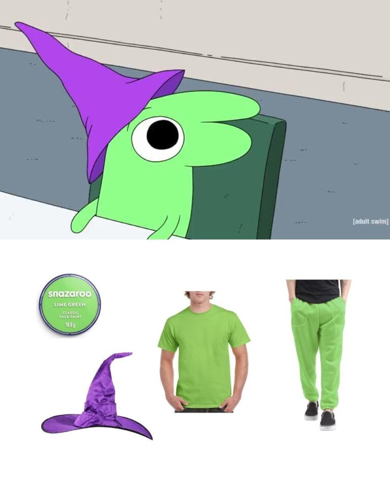 Glep from Smiling Friends Costume Guide: How to Cosplay the Green Critter 5 Glep from Smiling Friends Costume Guide: How to Cosplay the Green Critter