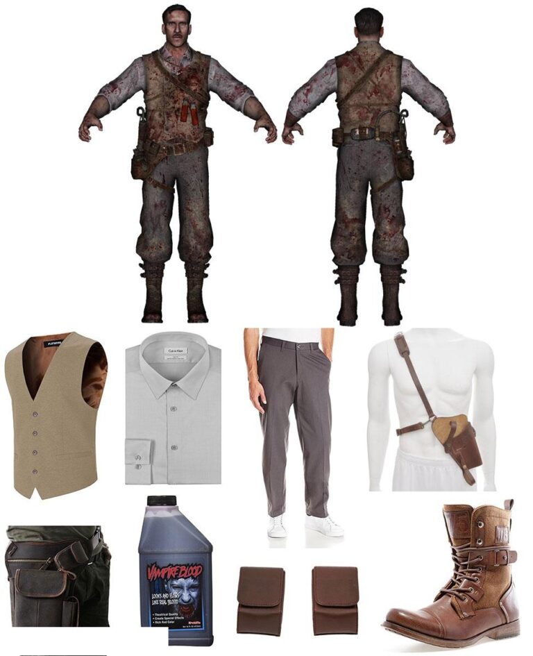 Edward Richtofen Cosplay Costume Guide: DIY Zombie Slayer Outfit 2 Edward Richtofen Cosplay Costume Guide: DIY Zombie Slayer Outfit