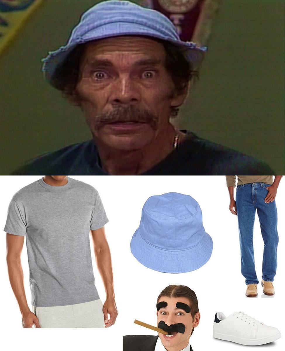 Don Ramón Costume Guide: DIY El Chavo del Ocho Cosplay 1 Don Ramón Costume Guide: DIY El Chavo del Ocho Cosplay
