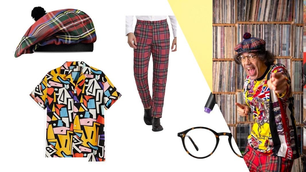Nardwuar DIY Costume Guide: The Ultimate Human Serviette Look