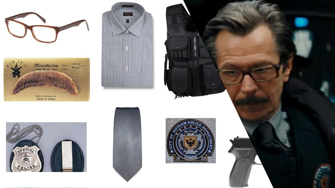 Commissioner Gordon DIY Costume Guide - Gotham City Police Style 2 Commissioner Gordon DIY Costume Guide - Gotham City Police Style