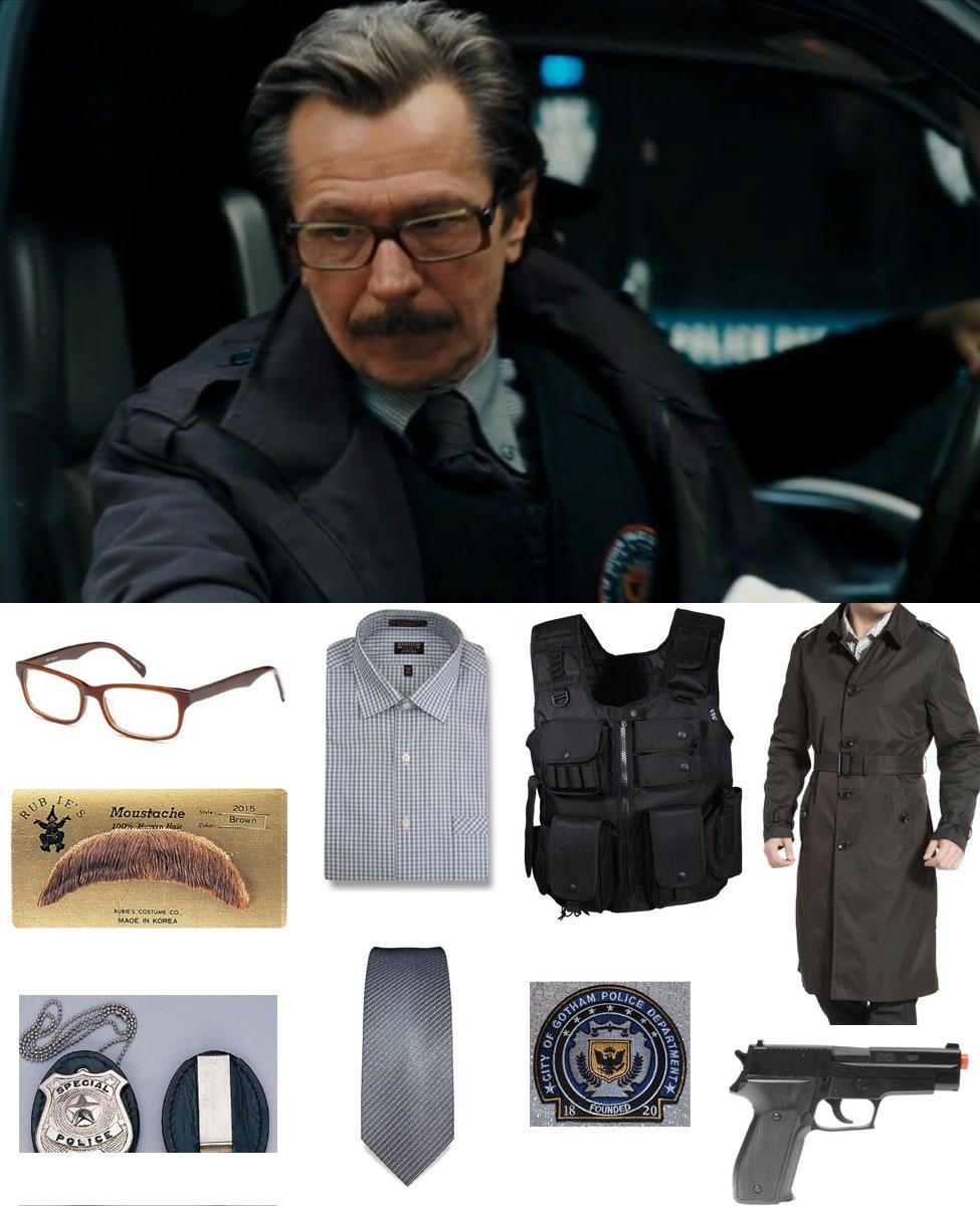 Commissioner Gordon DIY Costume Guide - Gotham City Police Style 1 Commissioner Gordon DIY Costume Guide - Gotham City Police Style