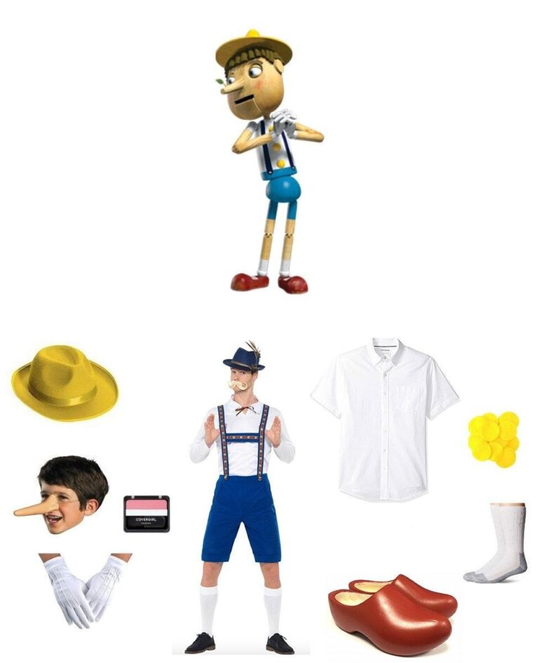 Pinocchio from Shrek DIY Costume Guide 9 Pinocchio from Shrek DIY Costume Guide