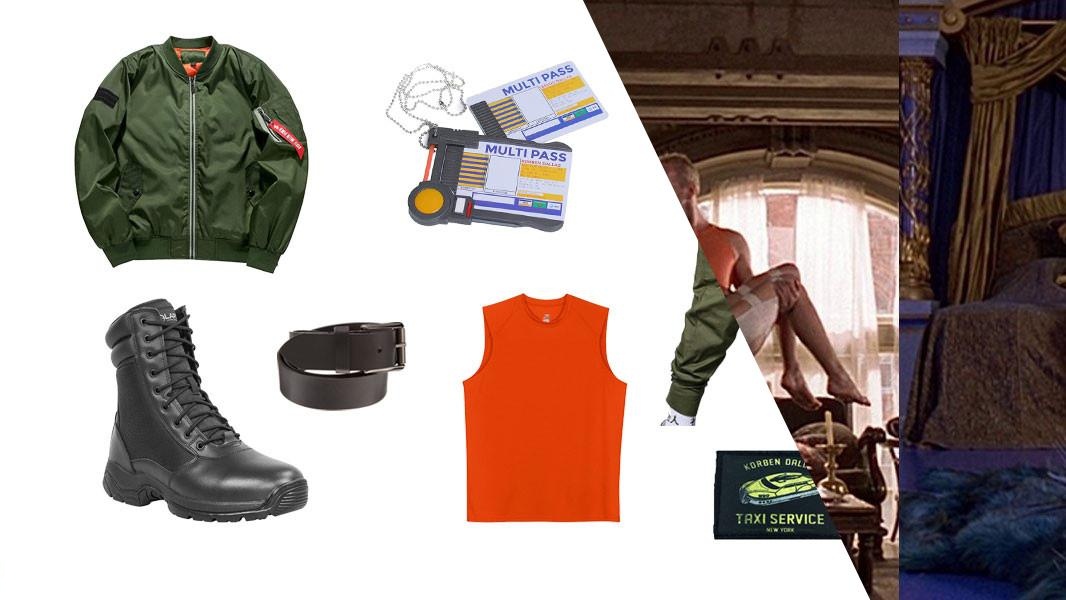 Korben Dallas Cosplay Guide: The Fifth Element Taxi Driver Costume