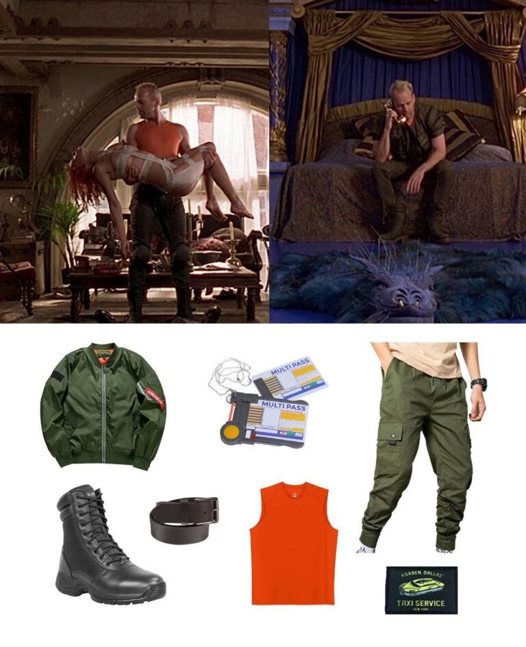 Korben Dallas Cosplay Guide: The Fifth Element Taxi Driver Costume 10 Korben Dallas Cosplay Guide: The Fifth Element Taxi Driver Costume
