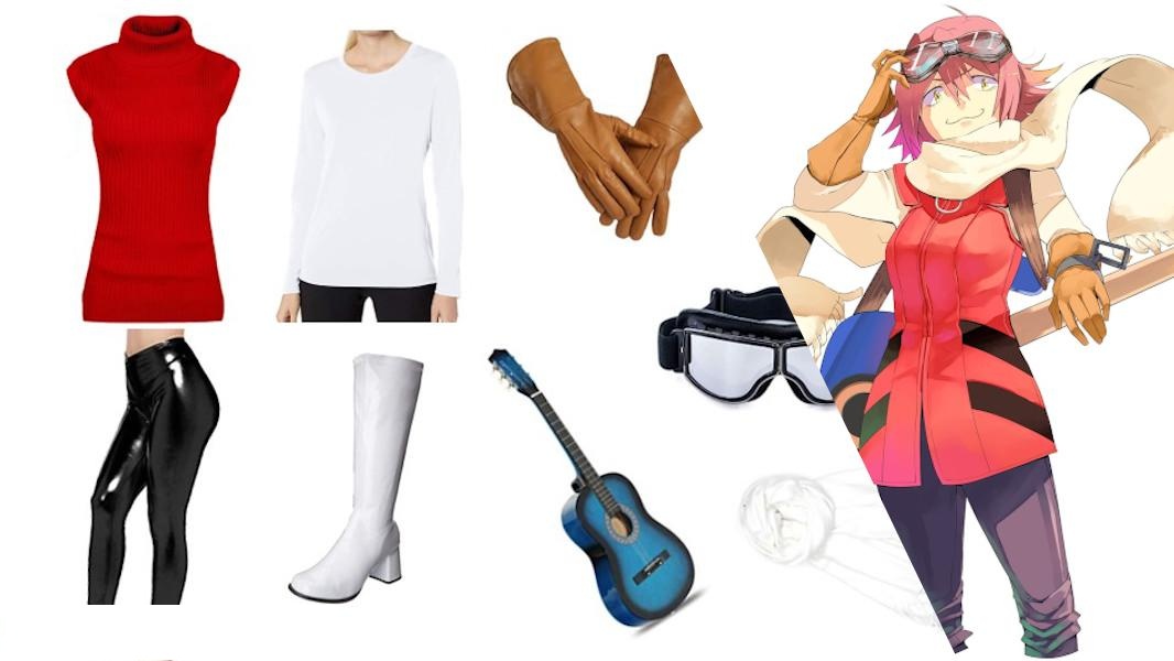Haruko Haruhara Costume Guide: DIY FLCL Cosplay 11 Haruko Haruhara Costume Guide: DIY FLCL Cosplay