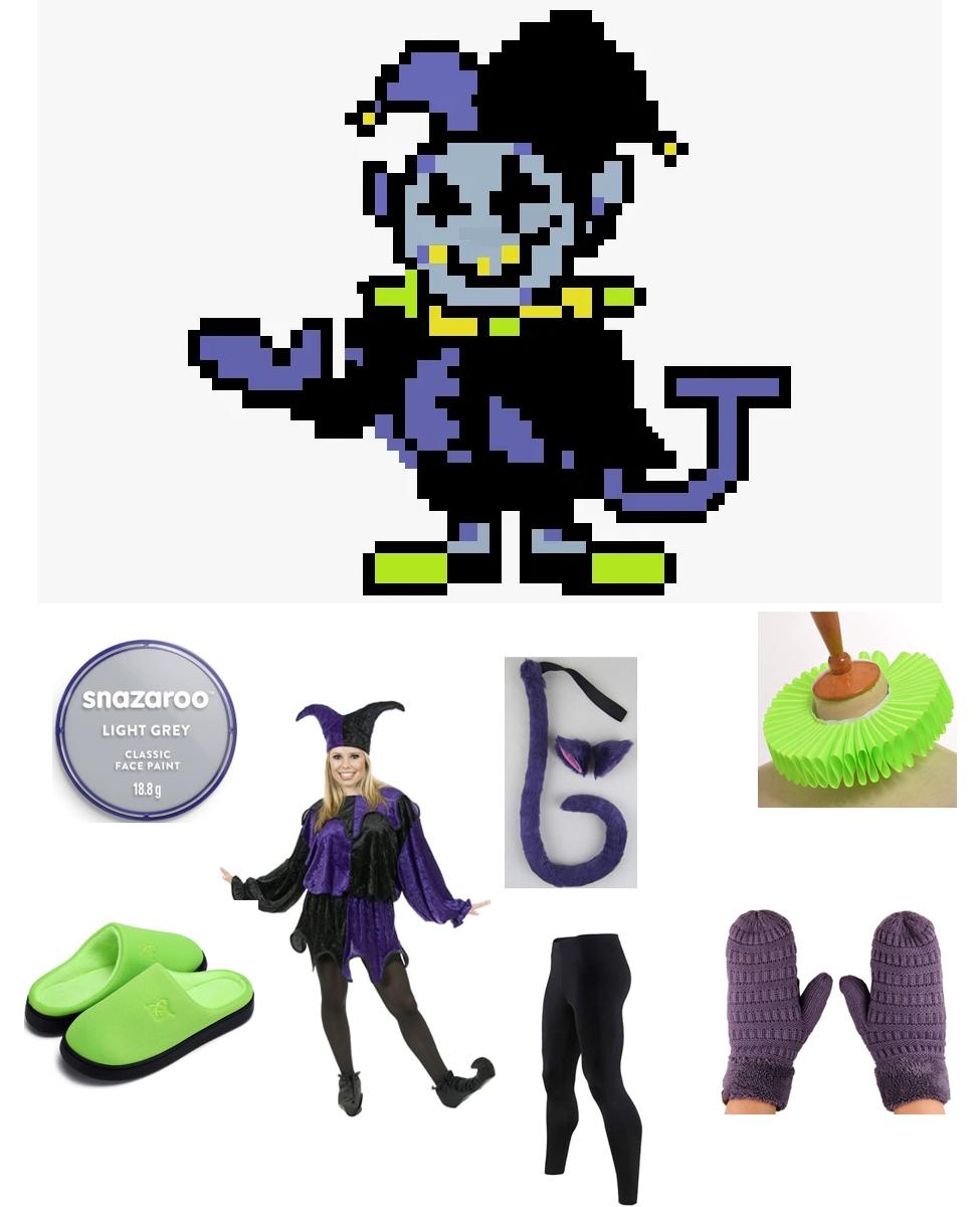 Jevil from Deltarune DIY Costume Guide