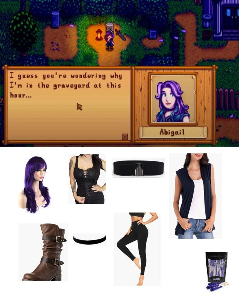 Abigail from Stardew Valley Costume Guide: Easy DIY Cosplay 7 Abigail from Stardew Valley Costume Guide: Easy DIY Cosplay