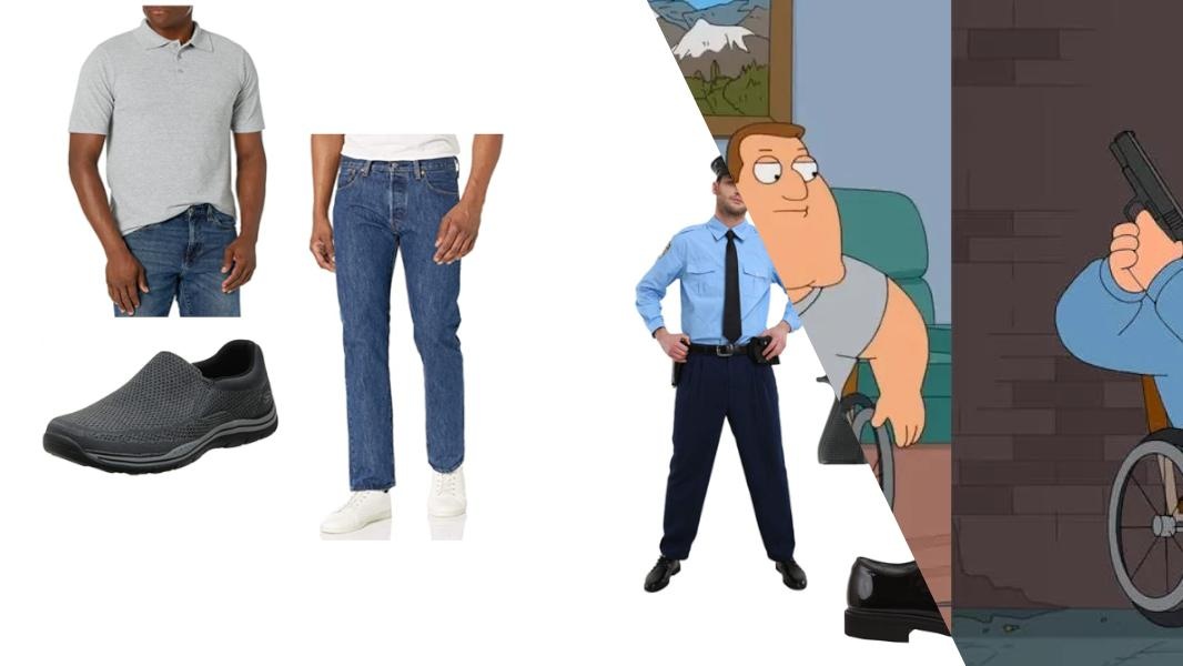 Joe Swanson from Family Guy Costume Guide 8 Joe Swanson from Family Guy Costume Guide