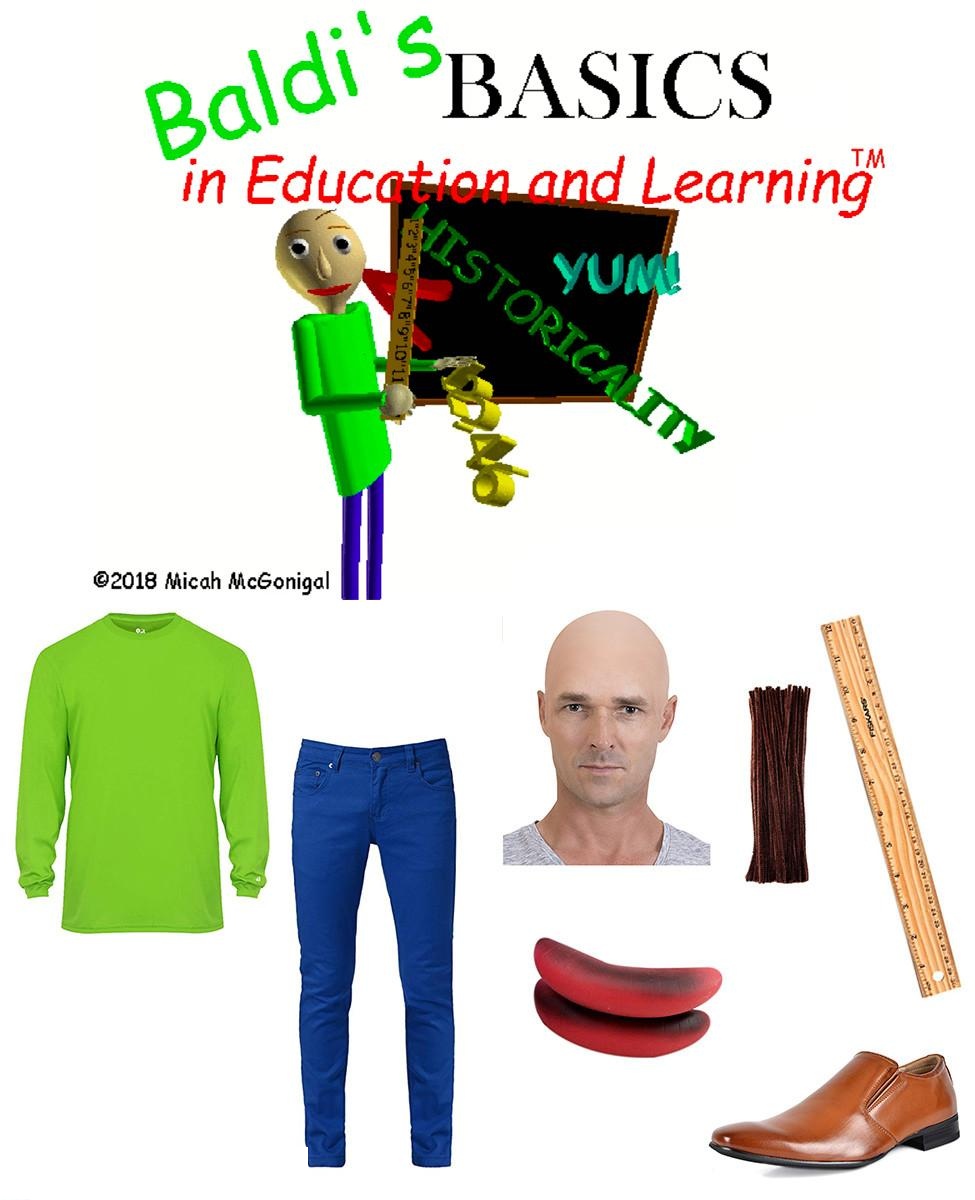 Baldi DIY Costume Guide: Easy Math Teacher Cosplay