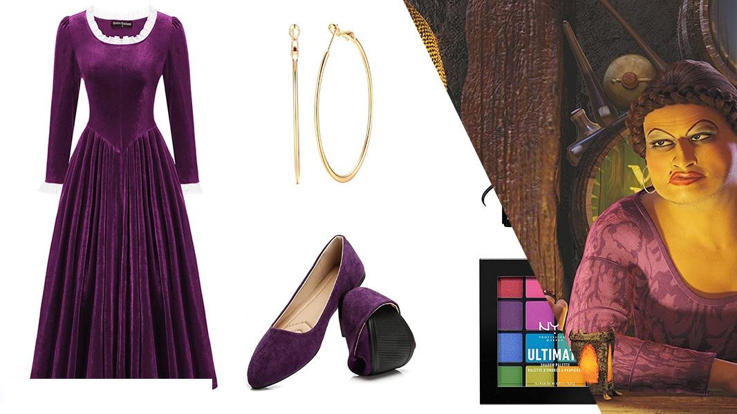Doris the Ugly Stepsister Shrek 2 Cosplay Costume Guide
