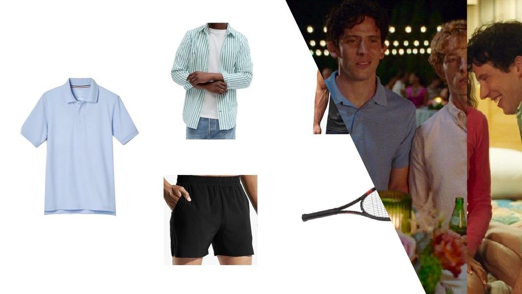 Patrick from Challengers DIY Cosplay Guide: Scrappy Tennis Style
