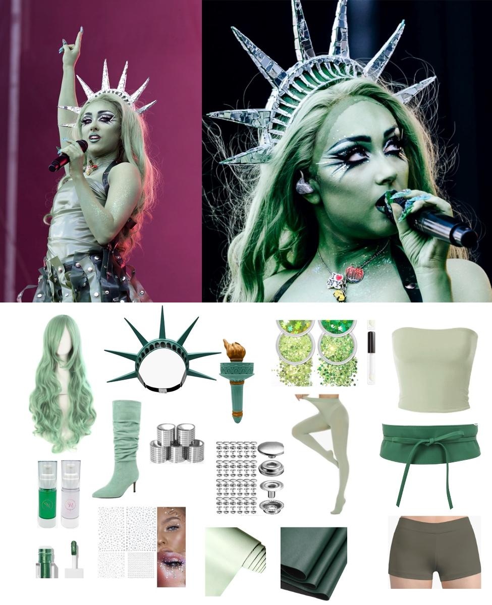 Chappell Roan Statue of Liberty Gov Ball 2024 Cosplay Guide 1 Chappell Roan Statue of Liberty Gov Ball 2024 Cosplay Guide