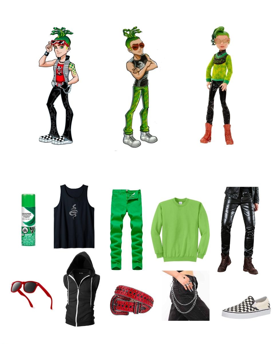 Deuce Gorgon DIY Costume Guide: Rock the Monster High Look 1 Deuce Gorgon DIY Costume Guide: Rock the Monster High Look