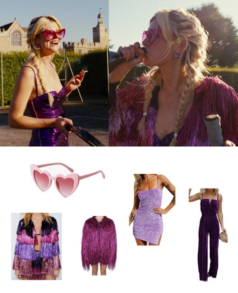 Venetia Catton Saltburn Cosplay Guide: DIY Pink Tinsel Party Outfit 3 Venetia Catton Saltburn Cosplay Guide: DIY Pink Tinsel Party Outfit