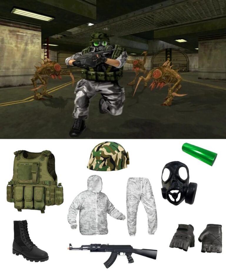 Adrian Shephard Cosplay Guide: Half-Life: Opposing Force Costume 4 Adrian Shephard Cosplay Guide: Half-Life: Opposing Force Costume