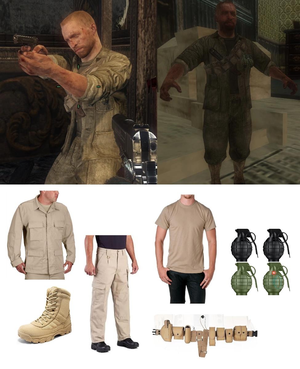 "Tank" Dempsey Cosplay Guide: Ultimate Black Ops Zombies Costume Tutorial 1 "Tank" Dempsey Cosplay Guide: Ultimate Black Ops Zombies Costume Tutorial