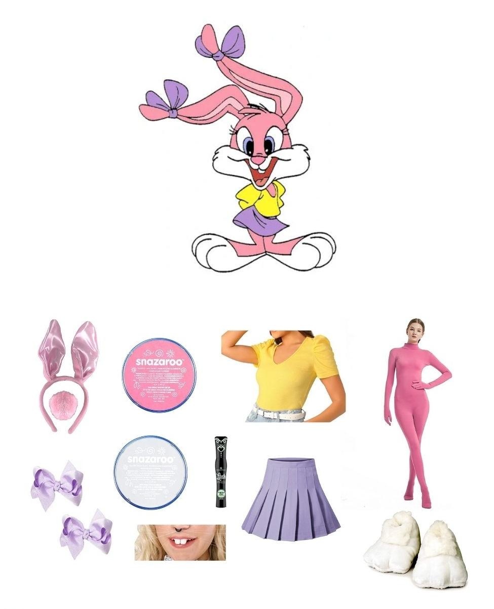 Babs Bunny from Tiny Toon Adventures Costume Guide 1 Babs Bunny from Tiny Toon Adventures Costume Guide