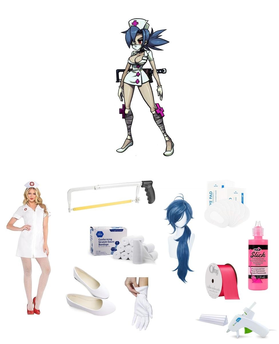 Valentine Skullgirls Costume Guide: DIY Ninja Nurse Cosplay 1 Valentine Skullgirls Costume Guide: DIY Ninja Nurse Cosplay