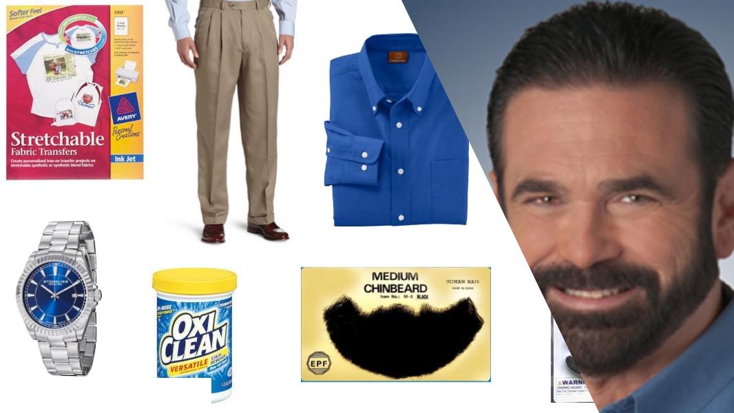 DIY Billy Mays Costume Guide: Become the OxiClean Pitchman 2 DIY Billy Mays Costume Guide: Become the OxiClean Pitchman