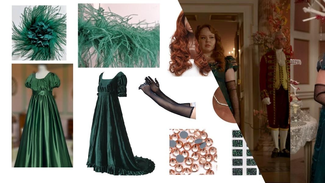 Penelope Featherington Emerald Dress Cosplay Guide: Bridgerton Glow Up 2 Penelope Featherington Emerald Dress Cosplay Guide: Bridgerton Glow Up