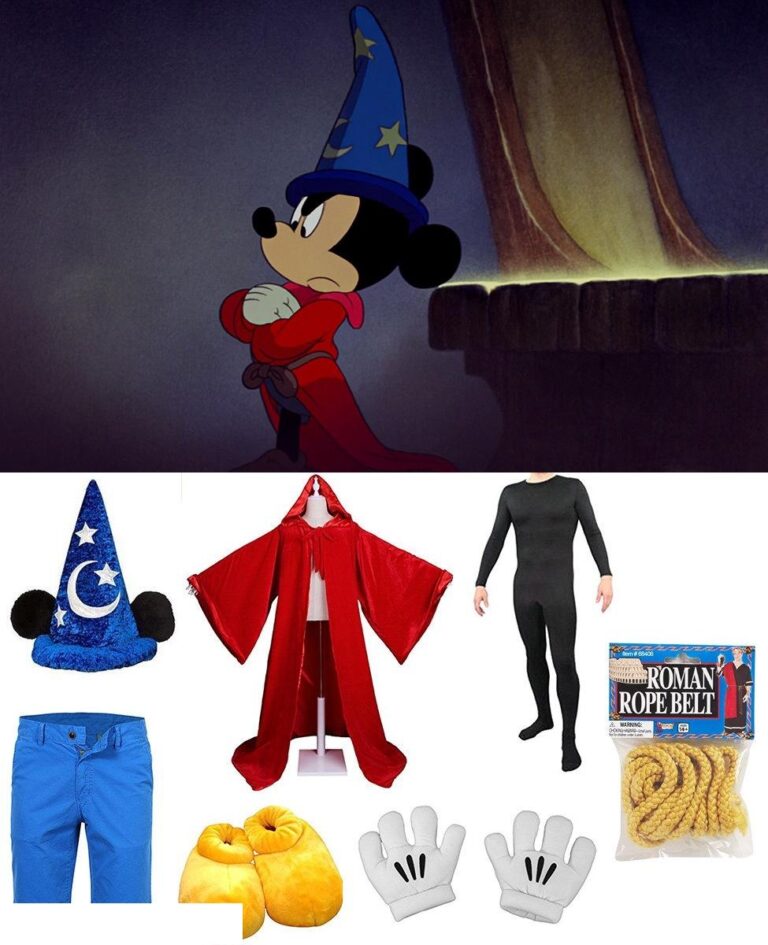 Sorcerer Mickey Mouse Cosplay Costume Guide: Fantasia Edition 1 Sorcerer Mickey Mouse Cosplay Costume Guide: Fantasia Edition