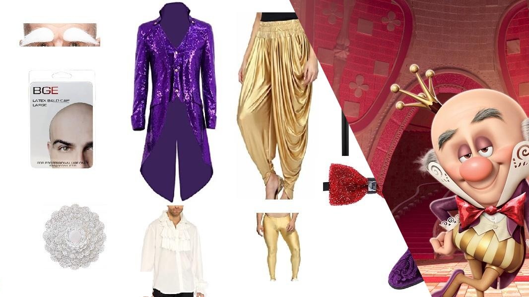 How to Make a King Candy Wreck-It Ralph Cosplay Costume 13 How to Make a King Candy Wreck-It Ralph Cosplay Costume