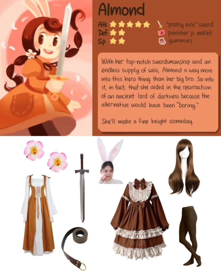 Almond from Cucumber Quest Costume Guide
