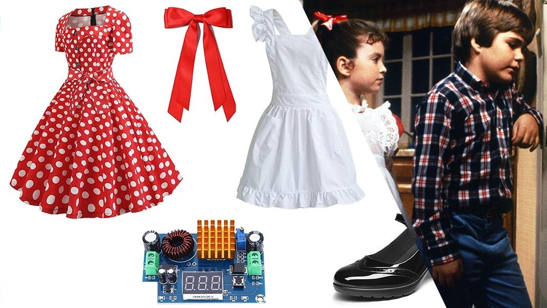 Vicki from Small Wonder DIY Costume Guide