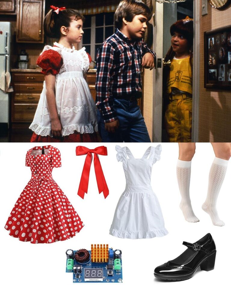 Vicki from Small Wonder DIY Costume Guide