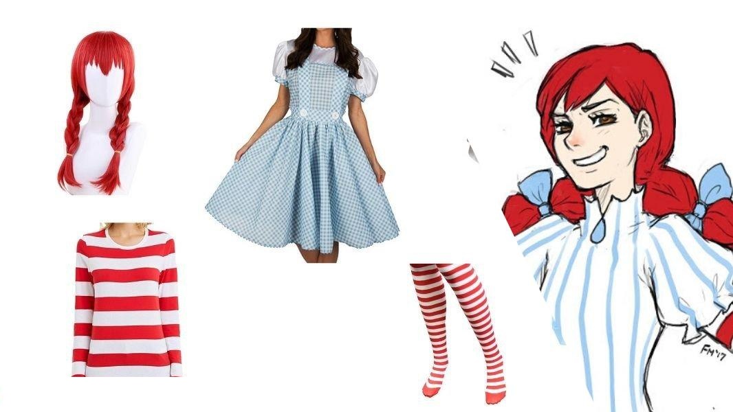 Smug Anime Wendy DIY Cosplay Guide: Fast Food Mascot Style