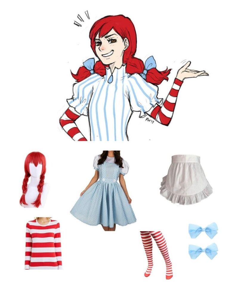 Smug Anime Wendy DIY Cosplay Guide: Fast Food Mascot Style