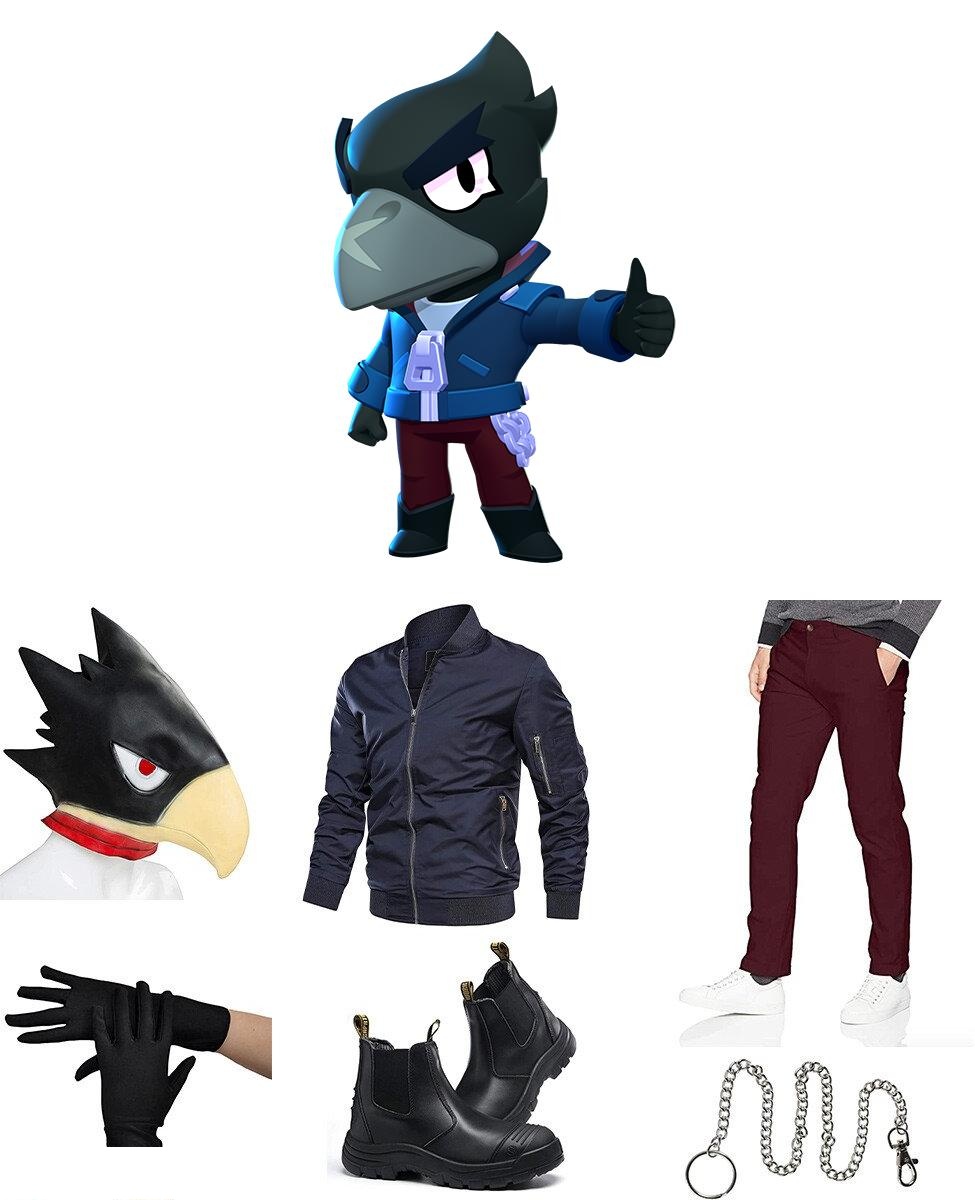 Crow from Brawl Stars DIY Costume Guide 1 Crow from Brawl Stars DIY Costume Guide
