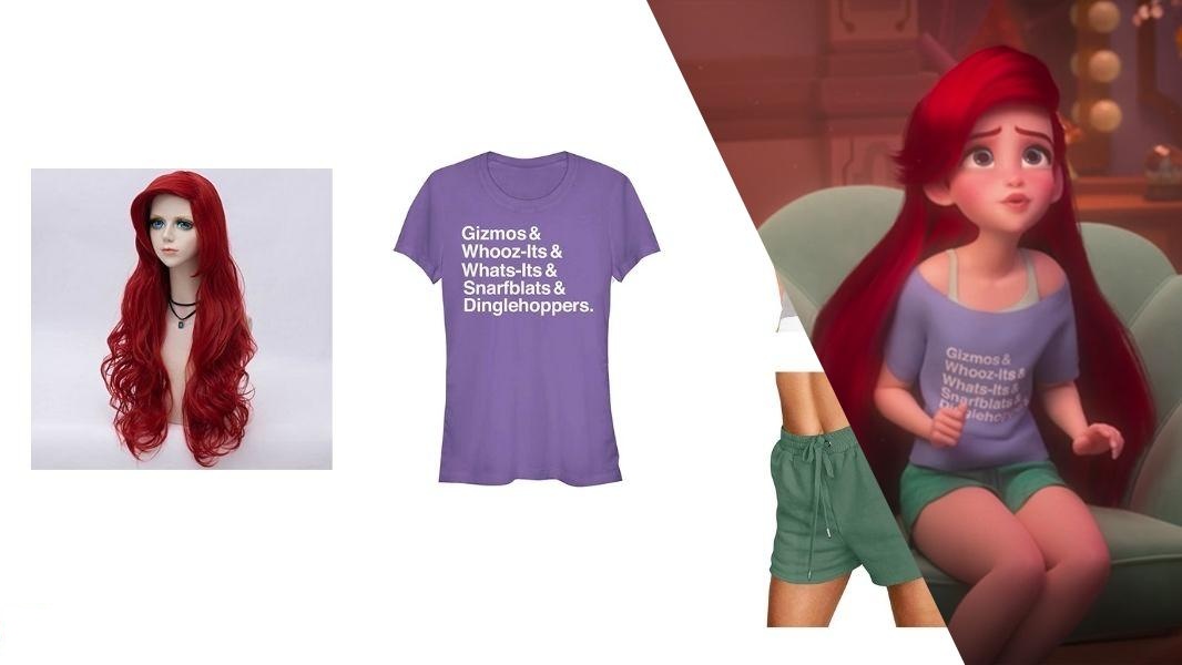 Ariel Wreck-It Ralph 2 Cosplay Costume Guide