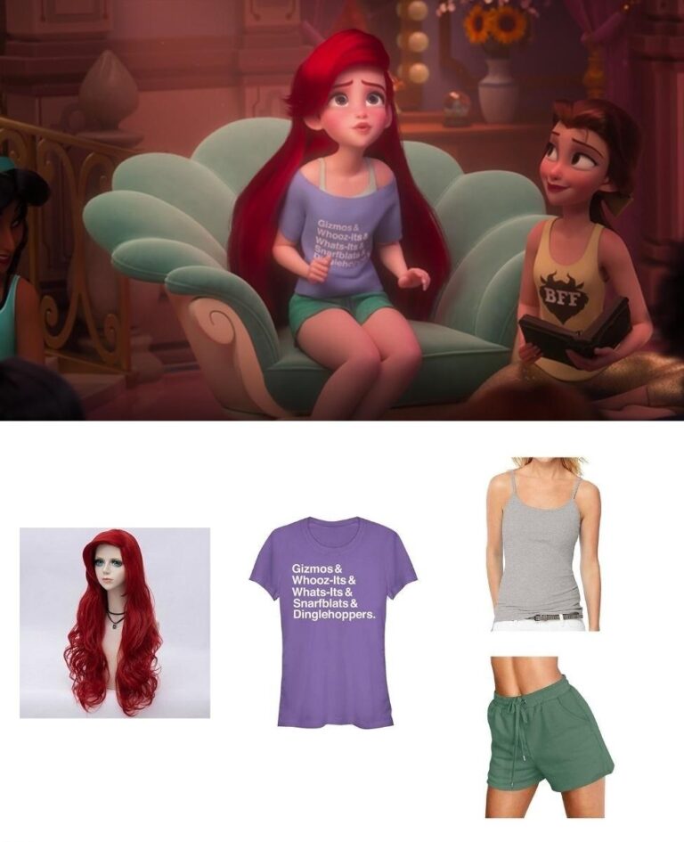 Ariel Wreck-It Ralph 2 Cosplay Costume Guide 1 Ariel Wreck-It Ralph 2 Cosplay Costume Guide