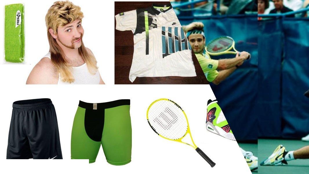 Ultimate Andre Agassi 90s Tennis DIY Costume Guide 2 Ultimate Andre Agassi 90s Tennis DIY Costume Guide