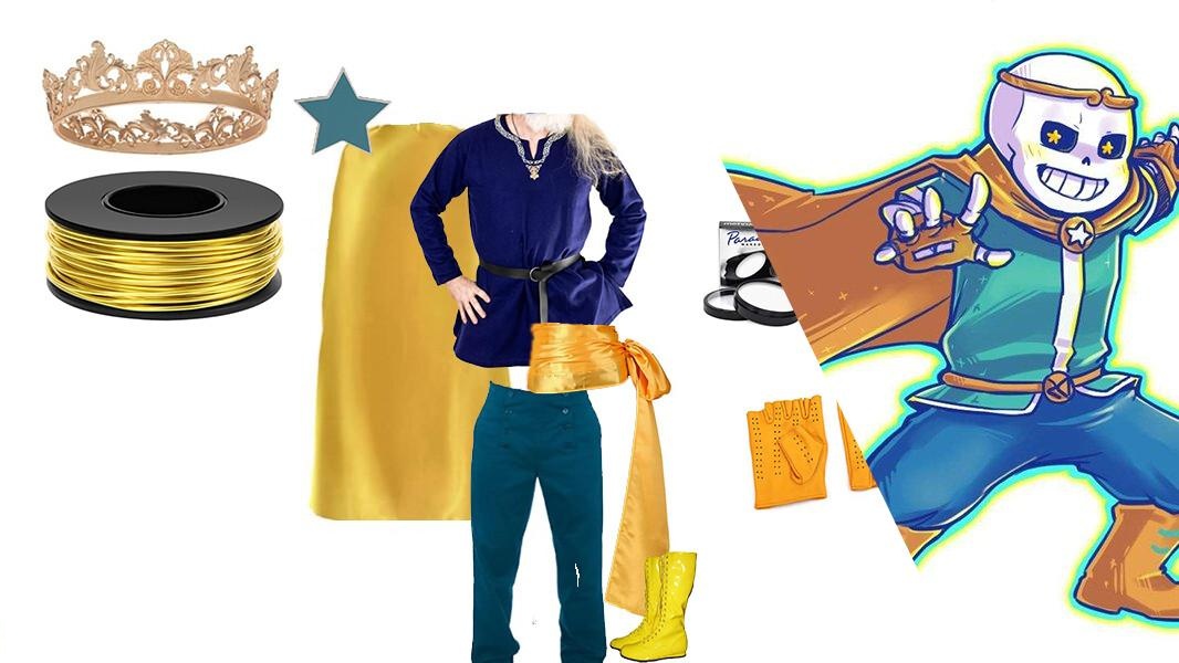 Dream!Sans from Undertale Costume Guide: Become the Golden Guardian 14 Dream!Sans from Undertale Costume Guide: Become the Golden Guardian