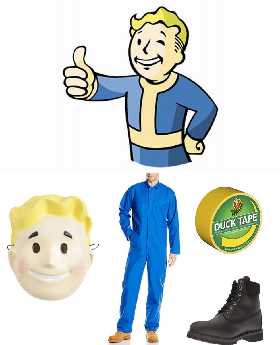 DIY Vault Boy Costume Guide: How to Make a Fallout Vault Suit 1 DIY Vault Boy Costume Guide: How to Make a Fallout Vault Suit