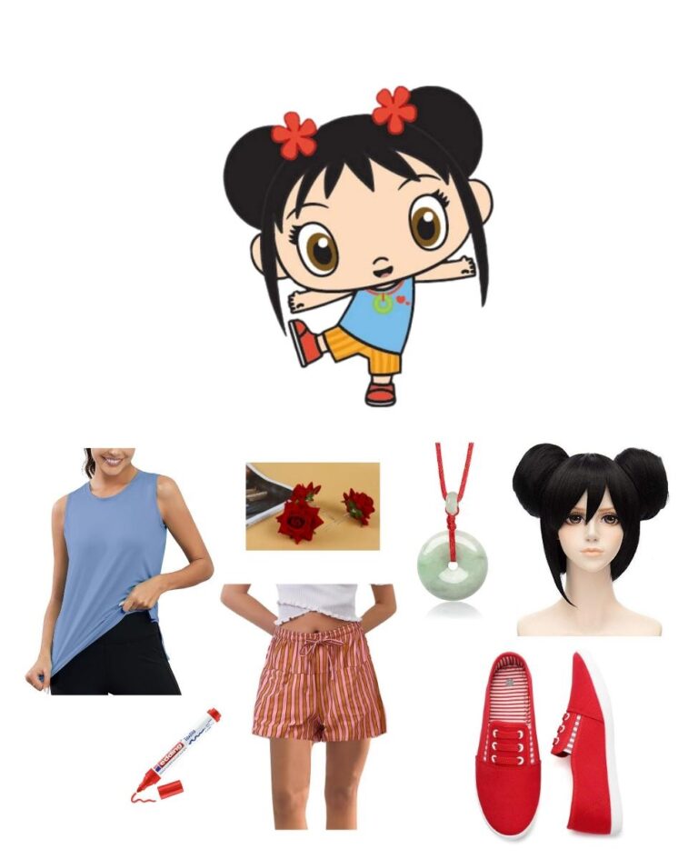 Kai-Lan Chow Costume Guide: DIY Ni Hao, Kai-Lan Cosplay Tutorial 9 Kai-Lan Chow Costume Guide: DIY Ni Hao, Kai-Lan Cosplay Tutorial