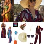 Birdie Jay Glass Onion Costume Guide: Rock the Rainbow Maxi Dress