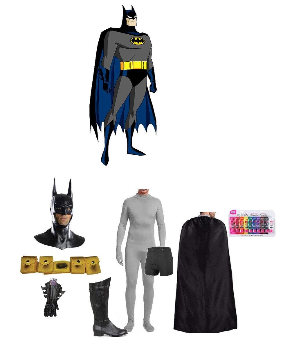 Batman from Batman: The Animated Series Costume Guide