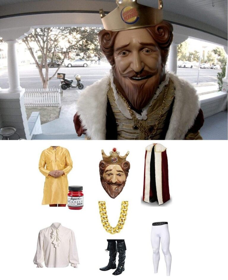 Ultimate Burger King "The King" DIY Costume Guide