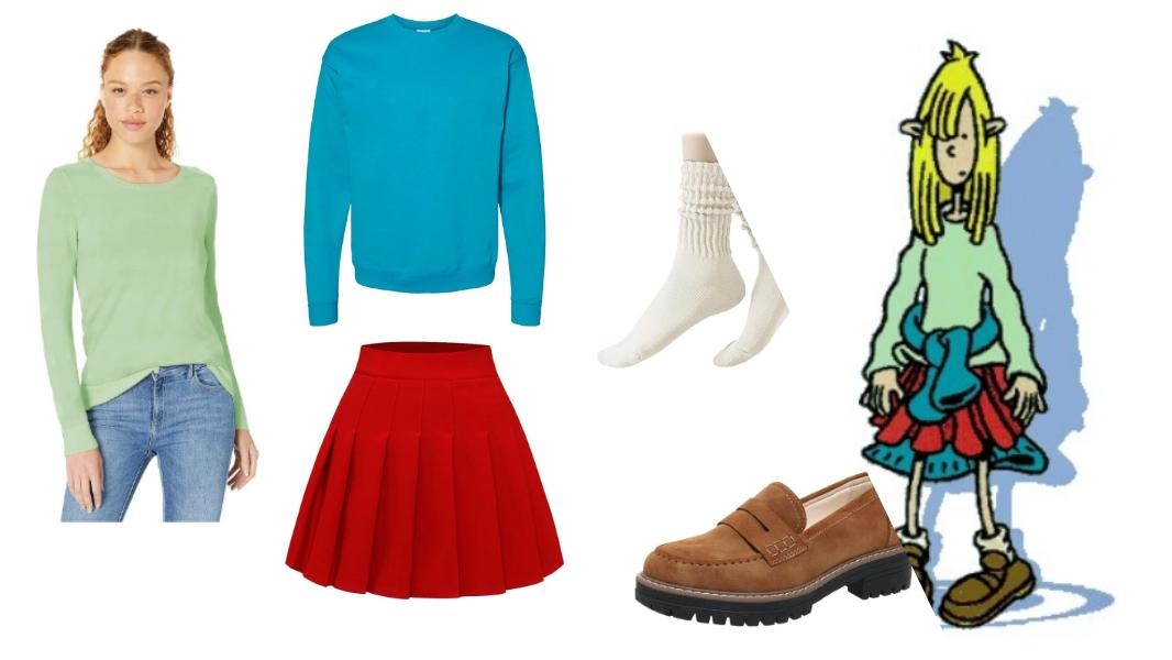 Nicky Little from Pepper Ann Costume Guide
